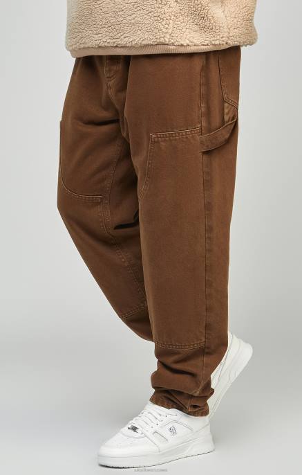 SikSilk_br_zowy_denim_Carpenter_o_prostym_kroju_m_czy_ni_str_j_2JDH549.jpg